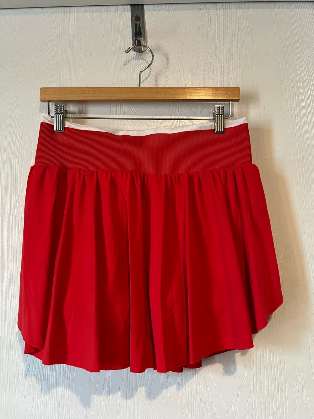All In Motion Tennis Golf Red High Rise Athletic Skirt Women Sz Medium